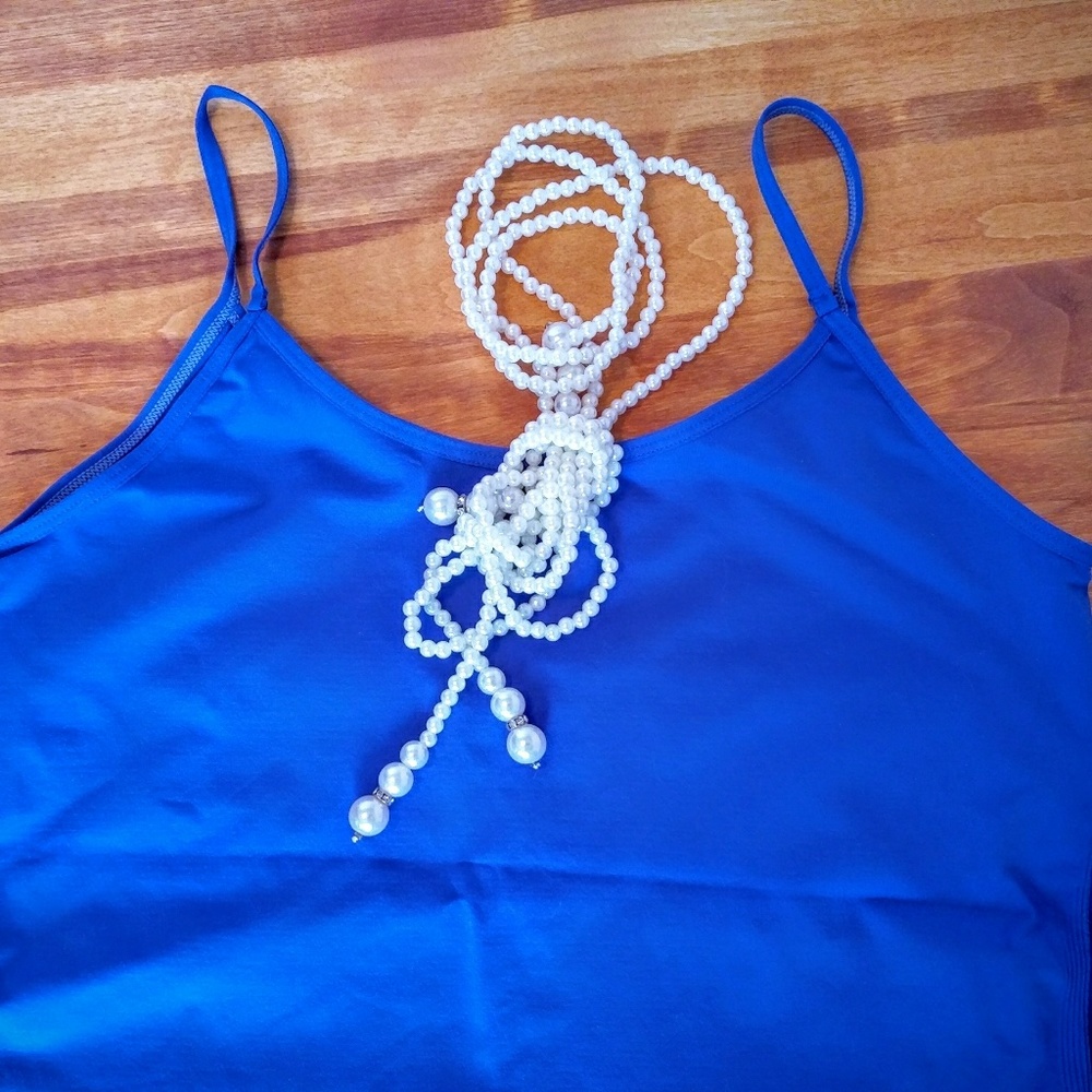 NWT Royal Blue Seamless Cami
